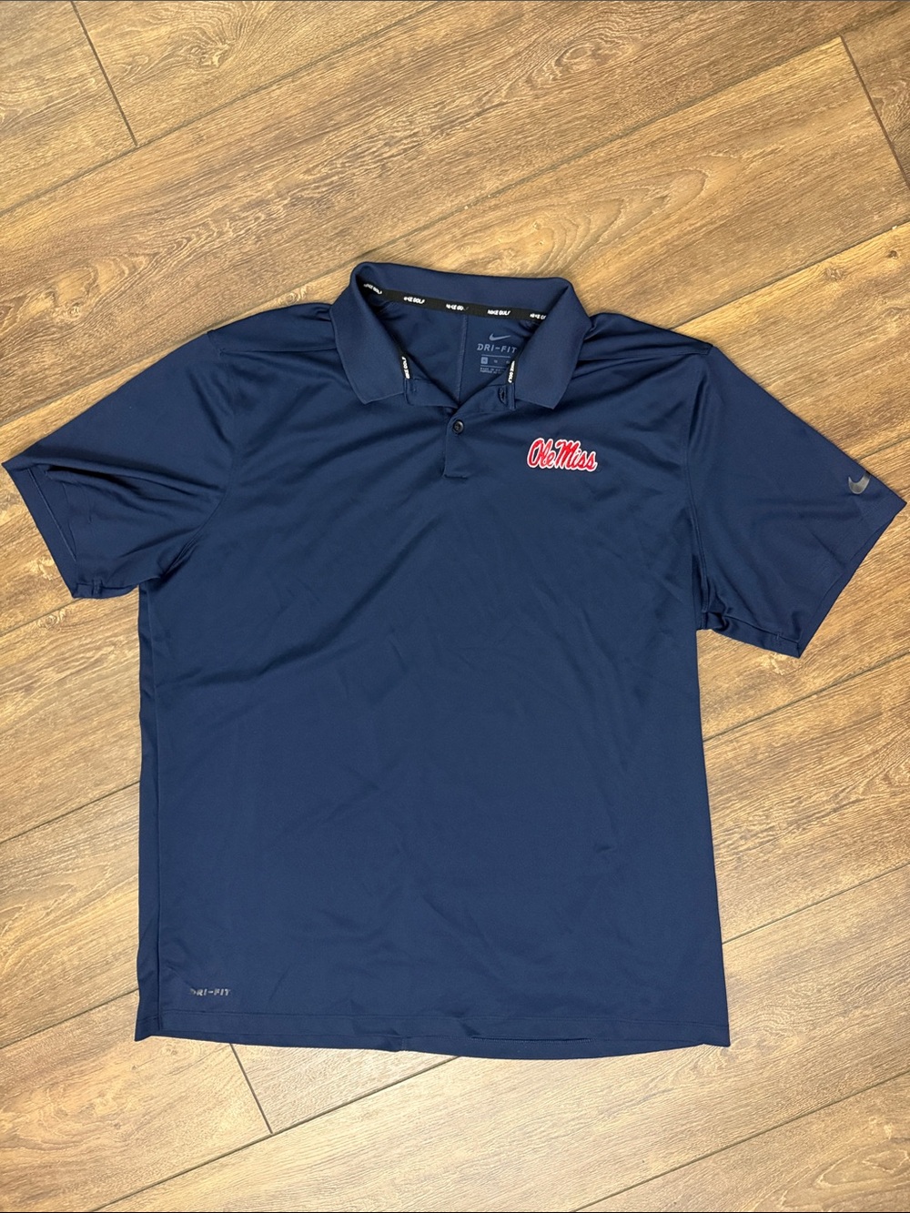 Nike Golf Ole Miss Dri-Fit Polo, Size XL